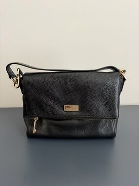 Kate Spade Black Leather Shoulder Bag